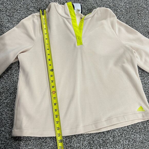 NEW WITH TAGS! Women’s ADIDAS Fleece Pullover Hoodie GL3901 - Size XL NWT - Picture 6 of 8